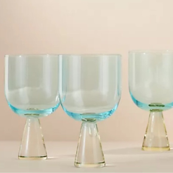 Anthropologie Wine Glass New With Tag - Picture 2 of 10